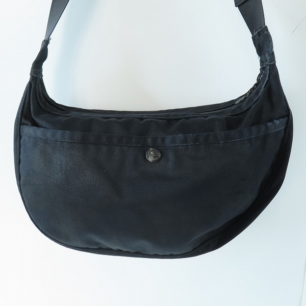 実際に弊社で買取させて頂いたALOHA PORTER/アロハ ポーター ショルダーバッグ ブラックの画像 1枚目