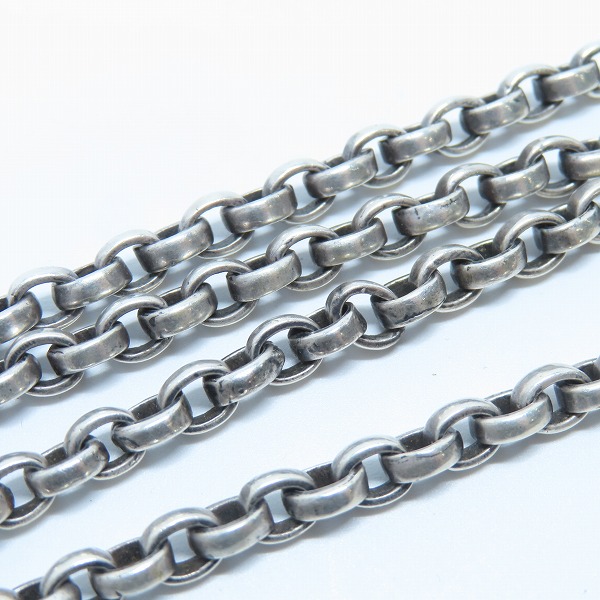 実際に弊社で買取させて頂いたSTARLINGEAR/スターリンギア スモールプレーンリンクチェーンネックレスの画像 3枚目