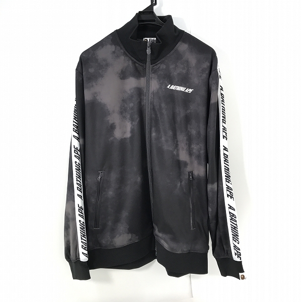 実際に弊社で買取させて頂いたA BATHING APE/アベイシングエイプ サイドテープ タイダイ トラックジャケット 001SWJ301002M/XL