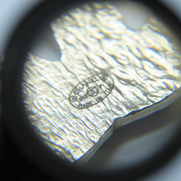 実際に弊社で買取させて頂いたCHANEL/シャネル ココマーク ブローチの画像 3枚目