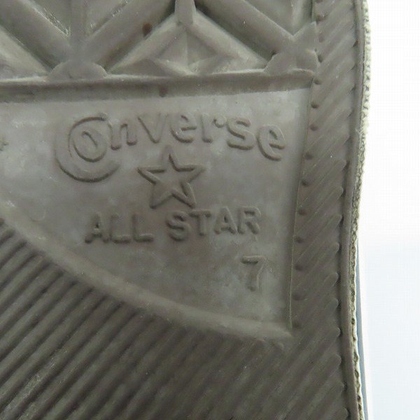 実際に弊社で買取させて頂いたCONVERSE/コンバース 80's ALL STAR LEATHER HI/オールスターレザーハイ /7の画像 5枚目