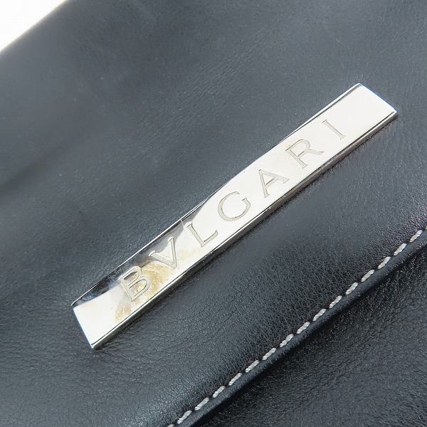 実際に弊社で買取させて頂いたBVLGARI/ブルガリ レザー ハンドバッグ の画像 7枚目