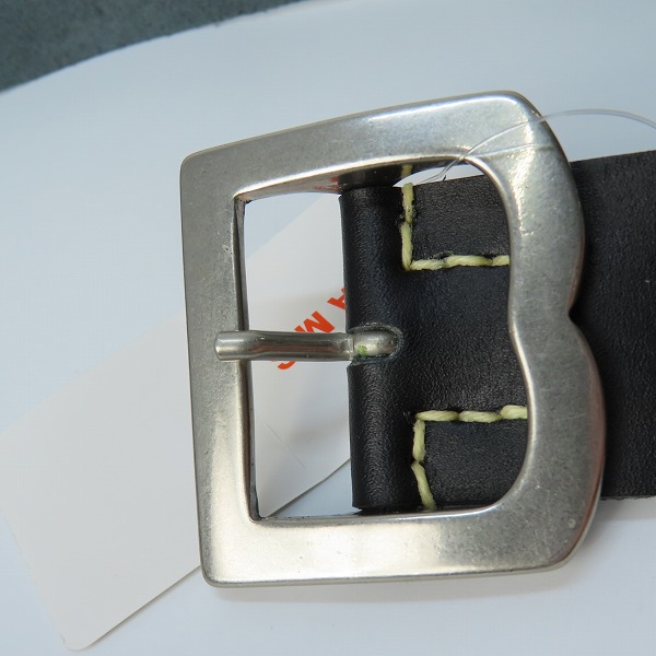 実際に弊社で買取させて頂いた【未使用】BEAMS/ビームス レザー ベルトの画像 4枚目