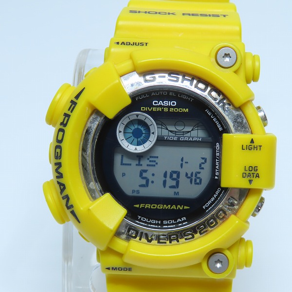 実際に弊社で買取させて頂いたG-SHOCK/Gショック 復刻版 FROGMAN/フロッグマン タフソーラー GF-8250-9JF