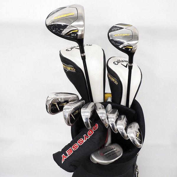 実際に弊社で買取させて頂いたCallaway/キャロウェイ WARBIRD/ウォーバード メンズ ゴルフクラブ 10本セット FLEX：R キャディバッグ付き