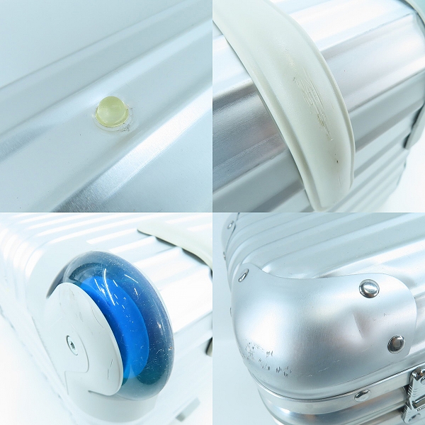 実際に弊社で買取させて頂いたRIMOWA/リモワ TOPAS PILOT TROLLEY/トパーズパイロットトローリー キャリーケース 2輪 920.50.002 29Lの画像 8枚目