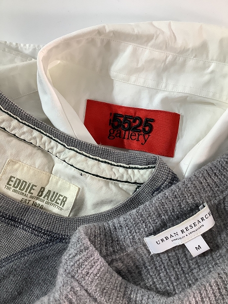 実際に弊社で買取させて頂いた【おまとめ】アーバンリサーチ/エディーバウアー/ゴーゴーニーゴーギャラリー 他 長袖シャツ/長袖トレーナー 等の画像 1枚目