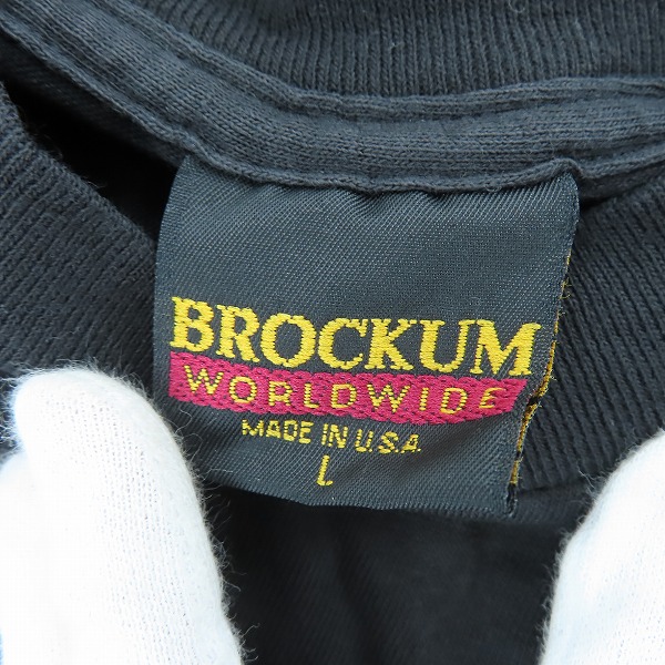 実際に弊社で買取させて頂いたRONNIE WOOD/ロニーウッド ヴィンテージ 92年 SLIDE ON THIS TOUR バンドTシャツ /Lの画像 2枚目