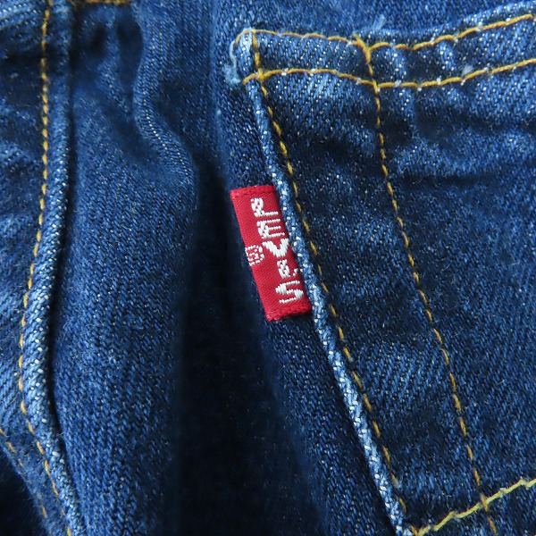 実際に弊社で買取させて頂いたLEVI'S/リーバイス 501XX 刻印555 バレンシア工場製 ビッグE デニムパンツ 紙パッチ 501-0003/31×36の画像 6枚目