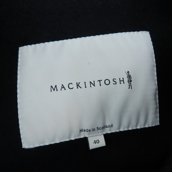 実際に弊社で買取させて頂いたMACKINTOSH/マッキントッシュ ウール ダッフルコート/40の画像 2枚目
