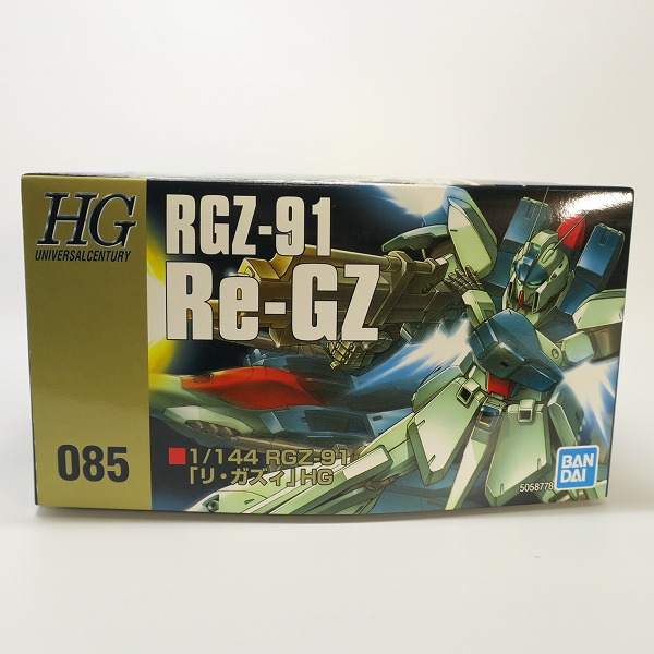 実際に弊社で買取させて頂いた【未組立】BANDAI/バンダイ 機動戦士ガンダム 逆襲のシャア HG 1/144 RGZ-91 リ・ガズィの画像 7枚目