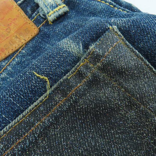 実際に弊社で買取させて頂いたEVIS/エヴィス/エビス 2501 デニムパンツ/ジーンズ/W30の画像 9枚目