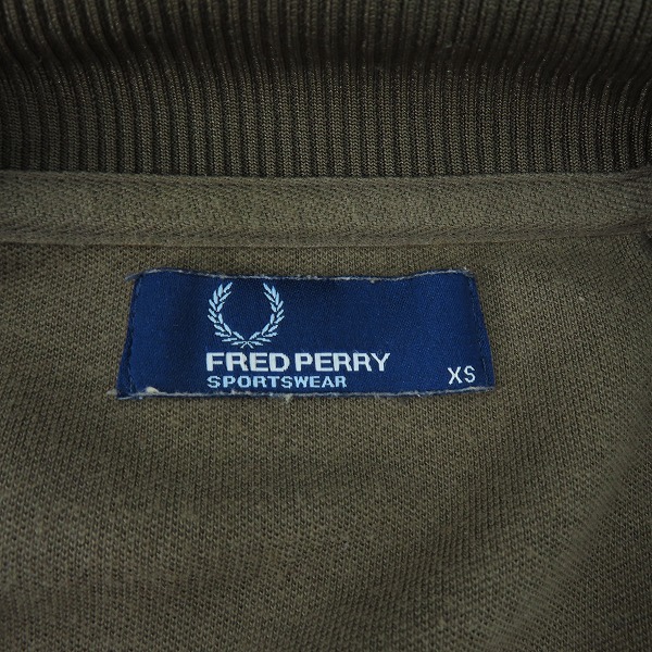 実際に弊社で買取させて頂いたFRED PERRY/フレッドペリー ジップアップ ジャージ トラックジャケット J6600/132/XSの画像 2枚目