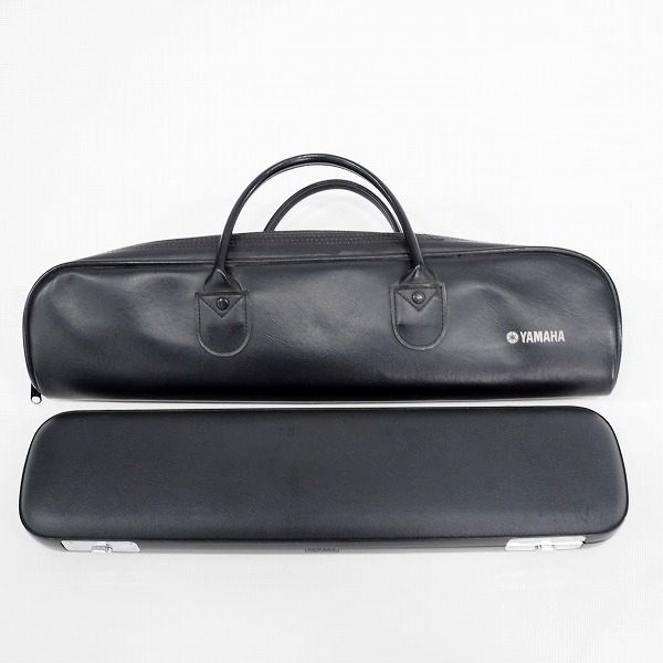 実際に弊社で買取させて頂いたYAMAHA/ヤマハ YFL-311/YFL311 フルート 頭部管銀製 Eメカ付 ハードケース・ケースカバー付の画像 9枚目