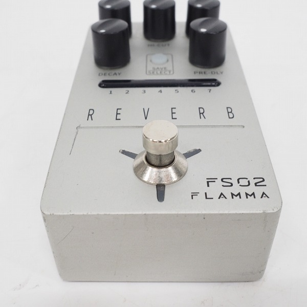 実際に弊社で買取させて頂いたFLAMMA/フランマ FS02 REVERB デジタル・リバーブ エフェクター【動作確認済】の画像 2枚目