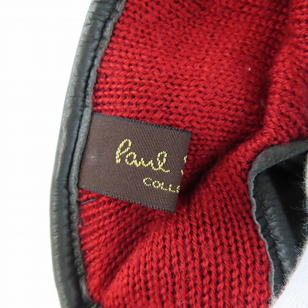 実際に弊社で買取させて頂いたPaul Smith /ポール・スミス   素材切り替えグローブ/手袋の画像 4枚目