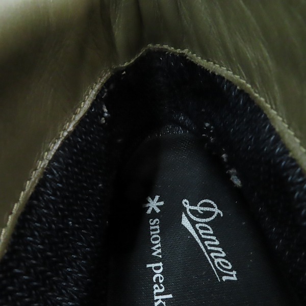 実際に弊社で買取させて頂いたDANNER×snowpeak/ダナー×スノーピーク FIELD PRO マウンテンブーツ D121015/26の画像 8枚目