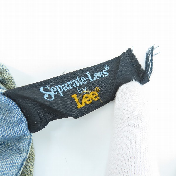 実際に弊社で買取させて頂いたLee/リー タロンジップ ヴィンテージ デニムジャケットの画像 2枚目