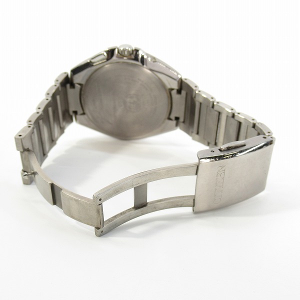 実際に弊社で買取させて頂いたCITIZEN/シチズン ATTESA/アテッサ 黒文字盤 H110-T016308の画像 3枚目