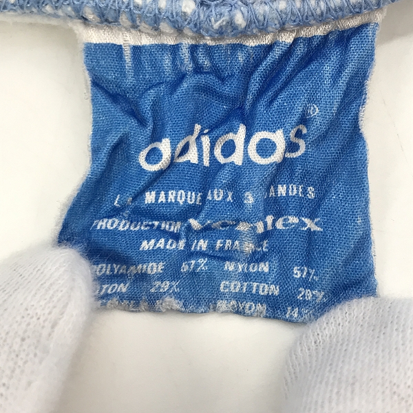 実際に弊社で買取させて頂いたadidas/アディダス ヴィンテージ 70s～80s頃 Production VENTEX ジップアップ パーカー の画像 2枚目