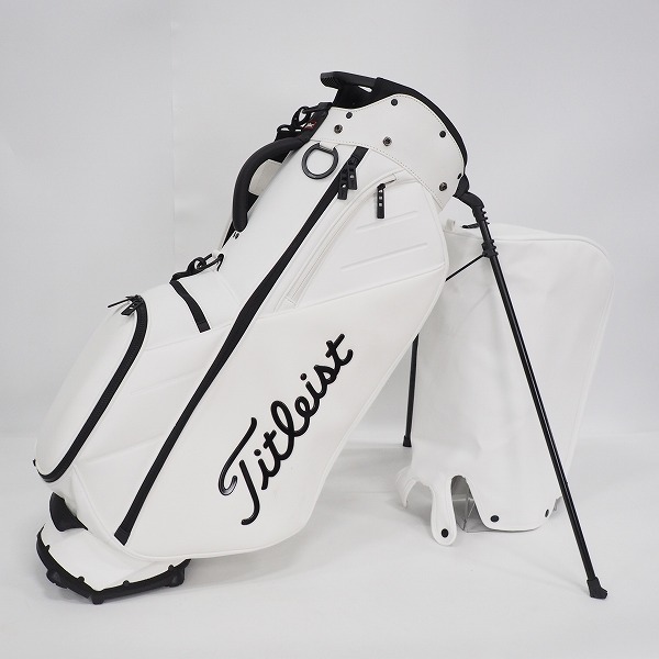 実際に弊社で買取させて頂いたTitleist/タイトリスト 5分割 スタンド式キャディバッグ ホワイト