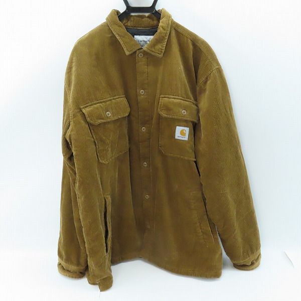 実際に弊社で買取させて頂いたCarhartt/カーハート WHITSOME SHIRT JAC コーデュロイ ジャケット/XXL