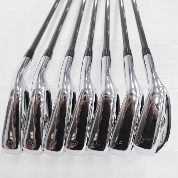 実際に弊社で買取させて頂いたTaylorMade/テーラーメイド TOUR PREFERRED CB FORGED フォージド アイアン #5～9,P,Sw 7本セット TP-65 FLEX:Sの画像 1枚目