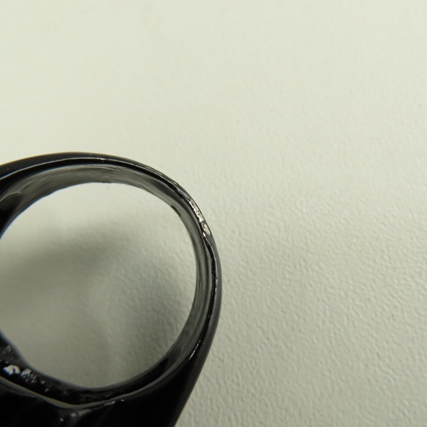 実際に弊社で買取させて頂いたAMBUSH/アンブッシュ POW! リング ブラック 17号の画像 6枚目