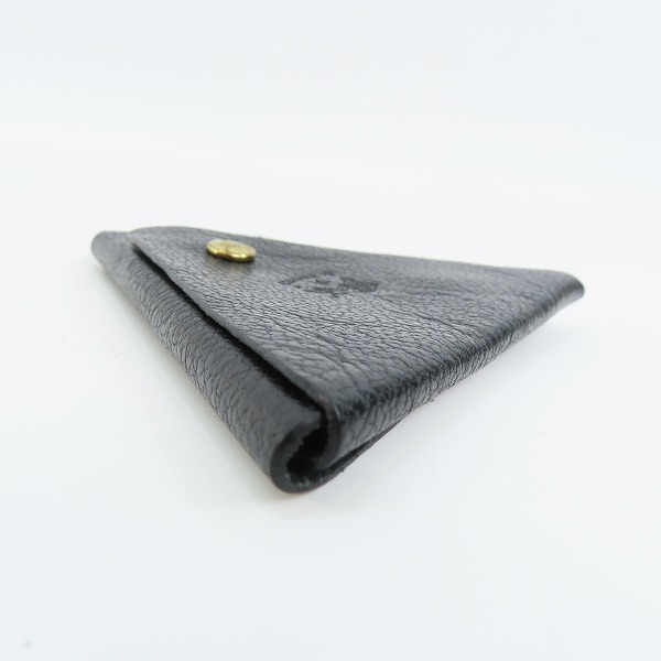実際に弊社で買取させて頂いたIL BISONTE/イルビゾンテ レザー三角 コインケースの画像 2枚目