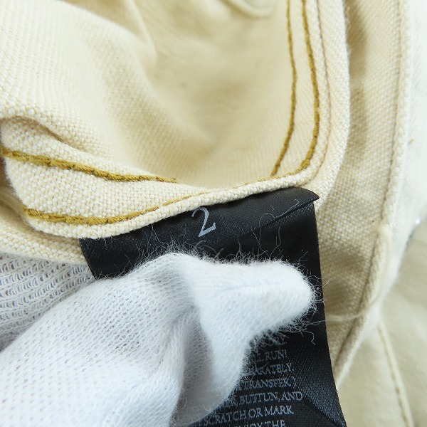 実際に弊社で買取させて頂いたAG by EXPERIMENT/エージーバイエクスペリメント ワークジャケット 2の画像 3枚目