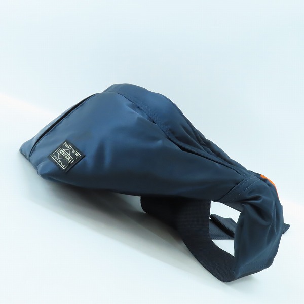 実際に弊社で買取させて頂いた(4)【未使用】PORTER/ポーター TANKER WAIST BAG (L) タンカー ウエストバッグ L アイアンブルー/622-76628の画像 2枚目