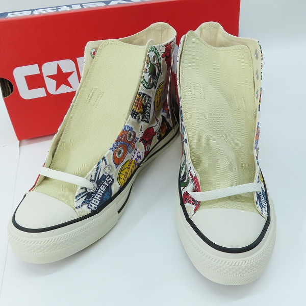 実際に弊社で買取させて頂いた【未使用】CONVERSE/コンバース ALL STAR R NBA HI/ オールスター R NBA ハイ オフホワイト 1SD540 スニーカー/26.5