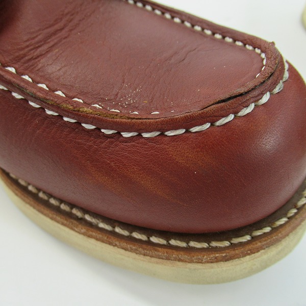 実際に弊社で買取させて頂いたRED WING/レッドウィング アイリッシュセッターモックトゥブーツ 9106/8.5D　の画像 9枚目