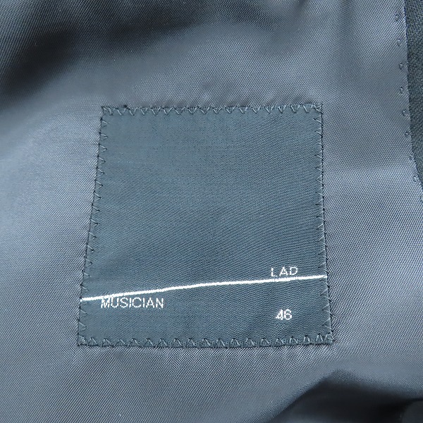 実際に弊社で買取させて頂いたLAD MUSICIAN/ラッドミュージシャン 18ss/KIMONO LONG JACKETジャケット/2118-303/46の画像 2枚目