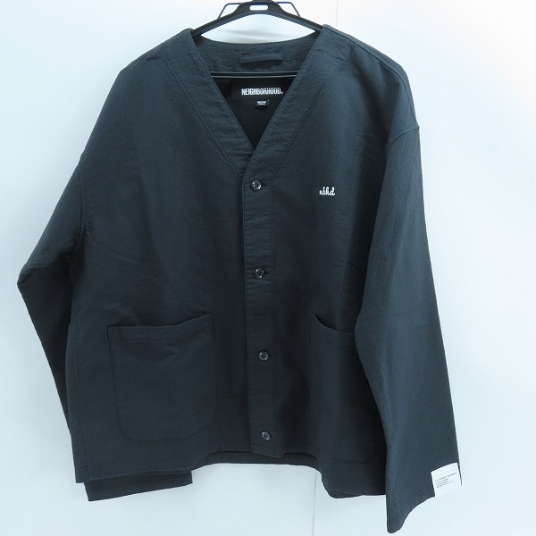 実際に弊社で買取させて頂いたNEIGHBORHOOD/ネイバーフッド 24SS NO COLLAR SHIRT LS/ノーカラーシャツ 242SPNH-SHM05/M