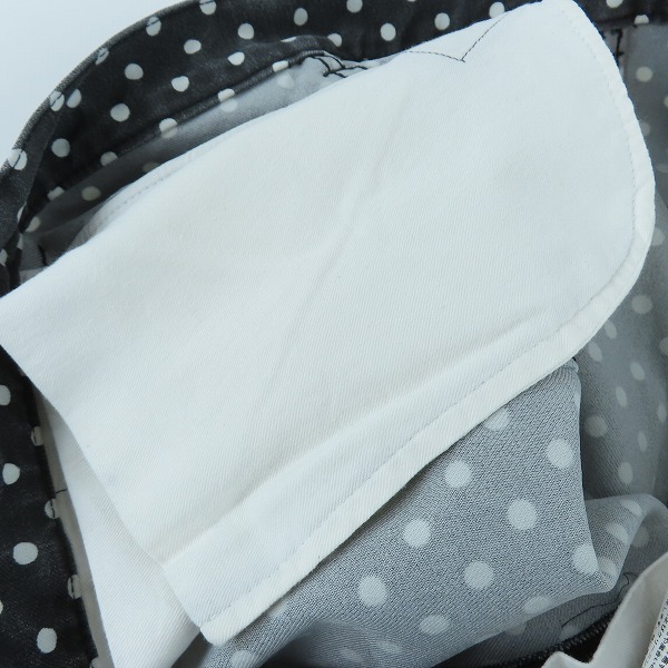 実際に弊社で買取させて頂いたBLACK COMME des GARCONS/ブラックコムデギャルソン ドット サルエルパンツ/Mの画像 6枚目
