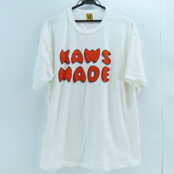 実際に弊社で買取させて頂いたHUMAN MADE×KAWS/ヒューマンメイド×カウズ T-shirt #3 半袖Tシャツ/XL
