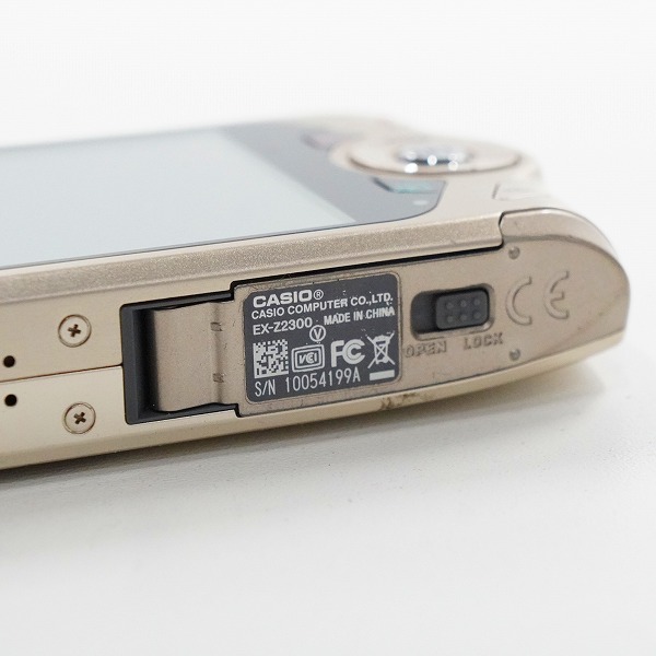 実際に弊社で買取させて頂いたCASIO/カシオ EXILIM EX-Z2300 エクシリム コンパクトデジタルカメラ  簡易動作確認済みの画像 6枚目