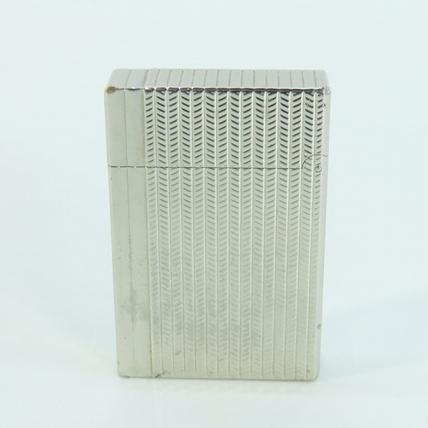実際に弊社で買取させて頂いたS.T.DuPont/デュポン ヘリンボーン柄 ガスライターの画像 1枚目