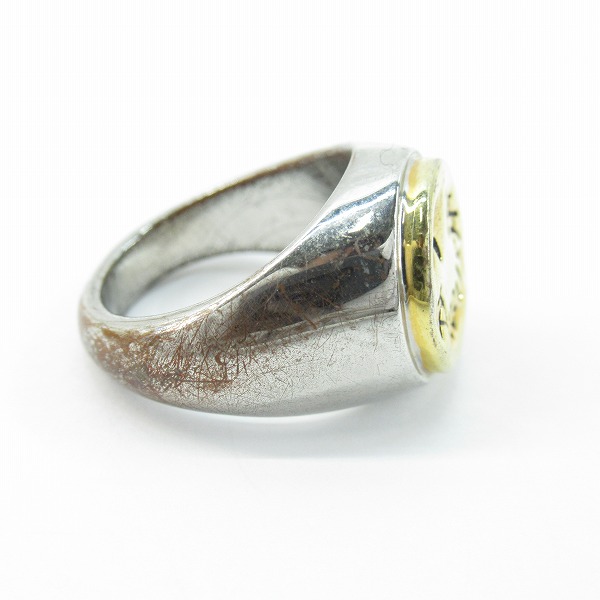 実際に弊社で買取させて頂いたAMBUSH/アンブッシュ スマイル/ロゴ リング 11号の画像 4枚目