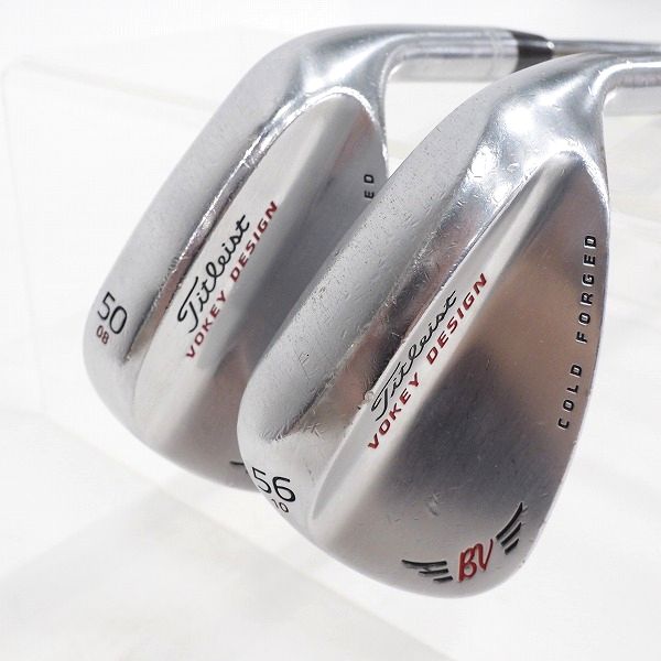 実際に弊社で買取させて頂いたTitleist/タイトリスト VOKEY DESIGN/ボーケイデザイン COLD FORGED ウェッジ 50°/08,56°/10 950GH FLEX:S 2本セット
