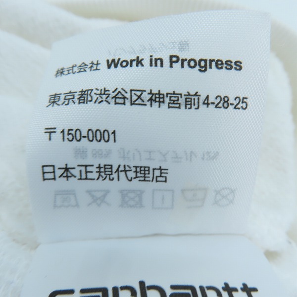実際に弊社で買取させて頂いたCarhartt/カーハート  ロゴスウェット I025470/Lの画像 5枚目