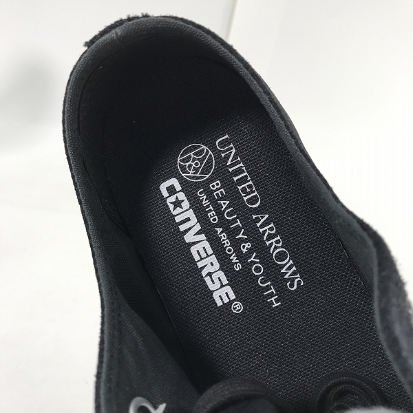 実際に弊社で買取させて頂いた【未使用】UNITED ARROWS×CONVERSE/ユナイテッドアローズ×コンバース ALL STAR OX/UA スニーカー ICJ505/27 の画像 4枚目