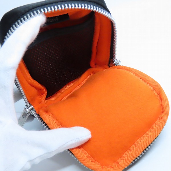 実際に弊社で買取させて頂いた(2)PORTER/ポーター TANKER/タンカー ポーチ ブラックの画像 3枚目