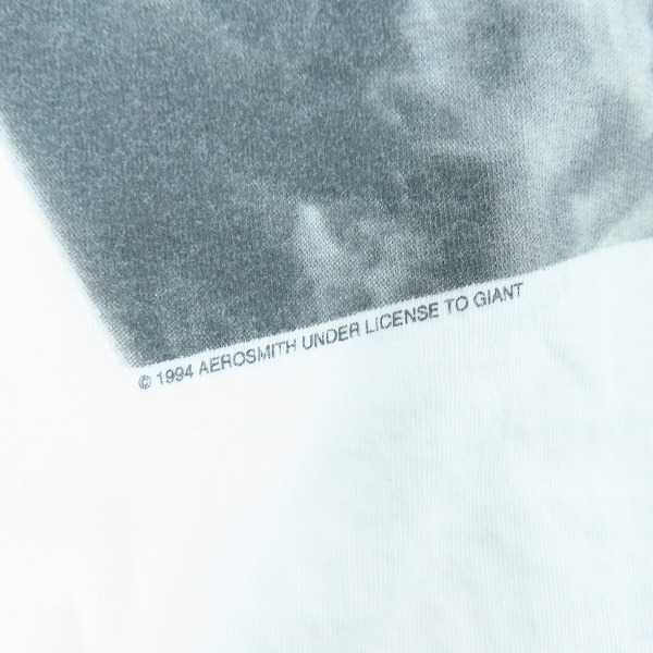 実際に弊社で買取させて頂いたAEROSMITH/エアロスミス ヴィンテージ 94年 バンドTシャツ /Lの画像 3枚目