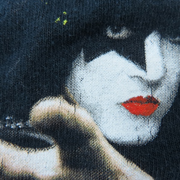 実際に弊社で買取させて頂いたKISS/キス キッス 2013年 モンスター ツアー バンド ヴィンテージ/ビンテージ バンド Tシャツ/XLの画像 6枚目