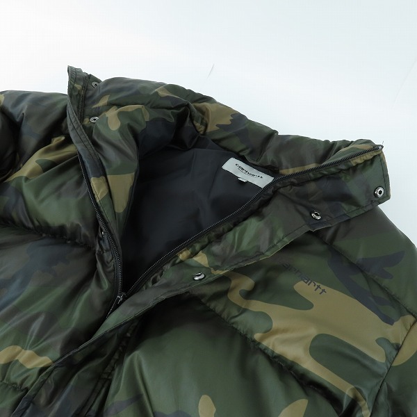 実際に弊社で買取させて頂いたCarhartt/カーハート DEMING JACKET デミングジャケット/カモフラ ダウンジャケット Lの画像 2枚目