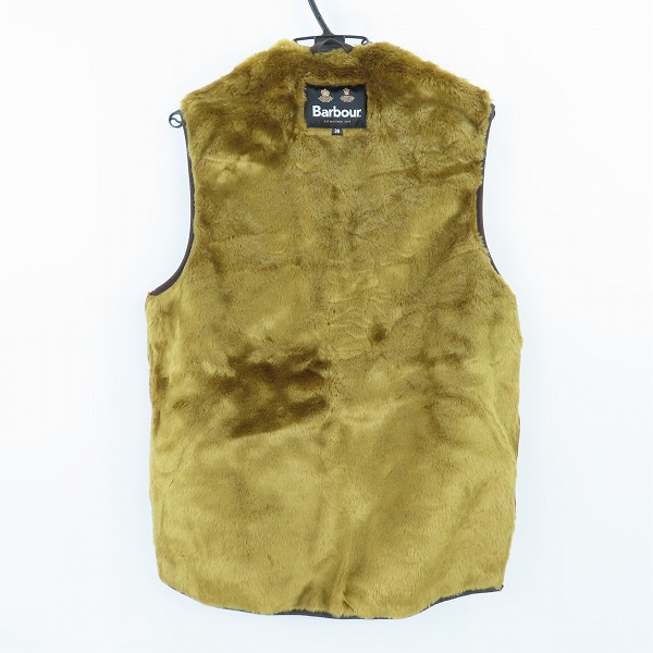 実際に弊社で買取させて頂いたBarbour/バブアー フロントジップ リバーシブル ライナー ベスト 232MLI0004/38の画像 3枚目