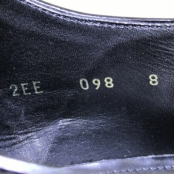 実際に弊社で買取させて頂いたPRADA/プラダ ウイングチップ エアソール レザー シューズ 2EE 098/8の画像 5枚目