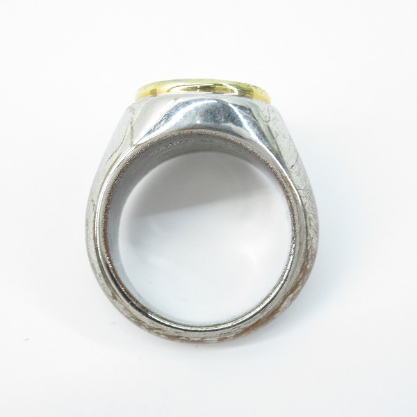 実際に弊社で買取させて頂いたAMBUSH/アンブッシュ スマイル/ロゴ リング 11号の画像 5枚目